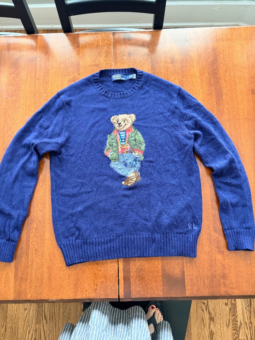 Ralph Lauren Polo Bear Sweater Safari/Bohemiam Traveler